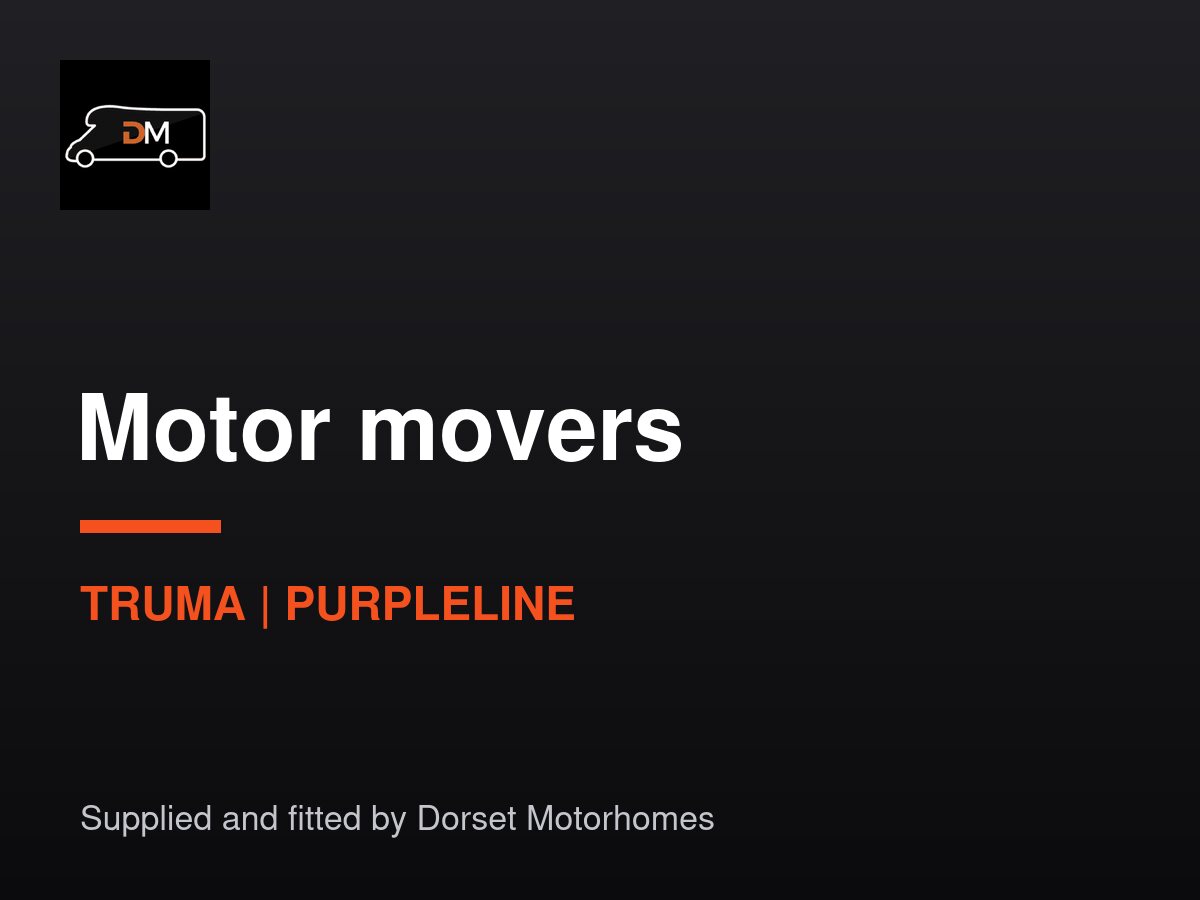 Motor movers fitted by Dorset Motorhomes